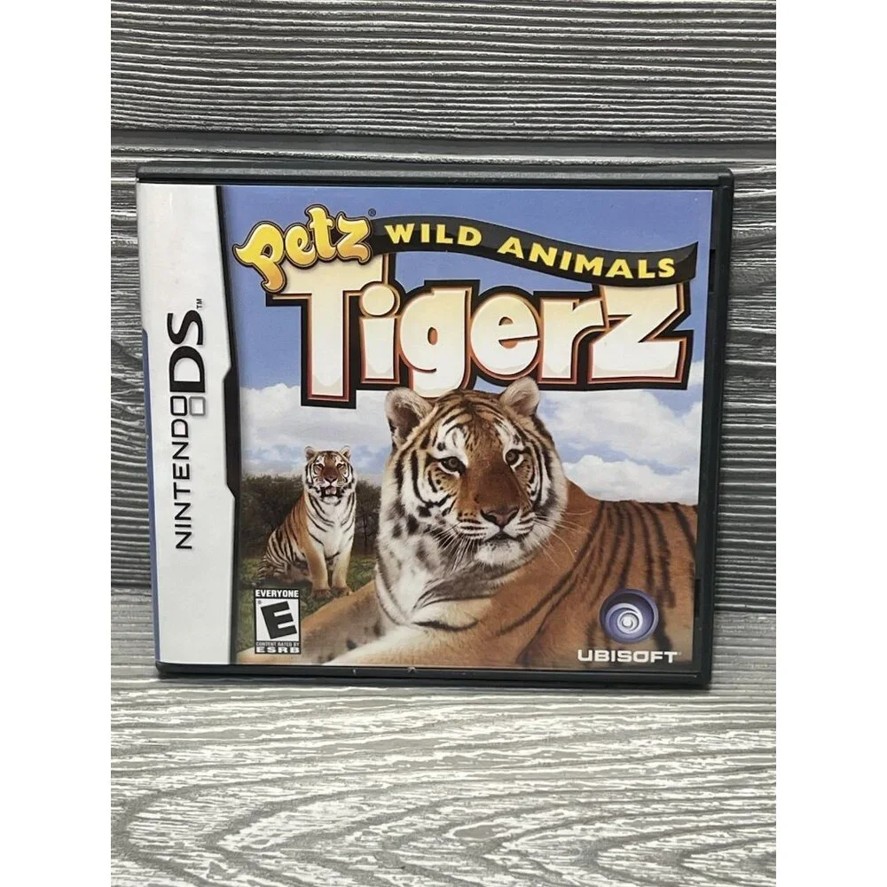 Petz Wild Animals: Tigerz (Nintendo DS, 2008) Works Complete